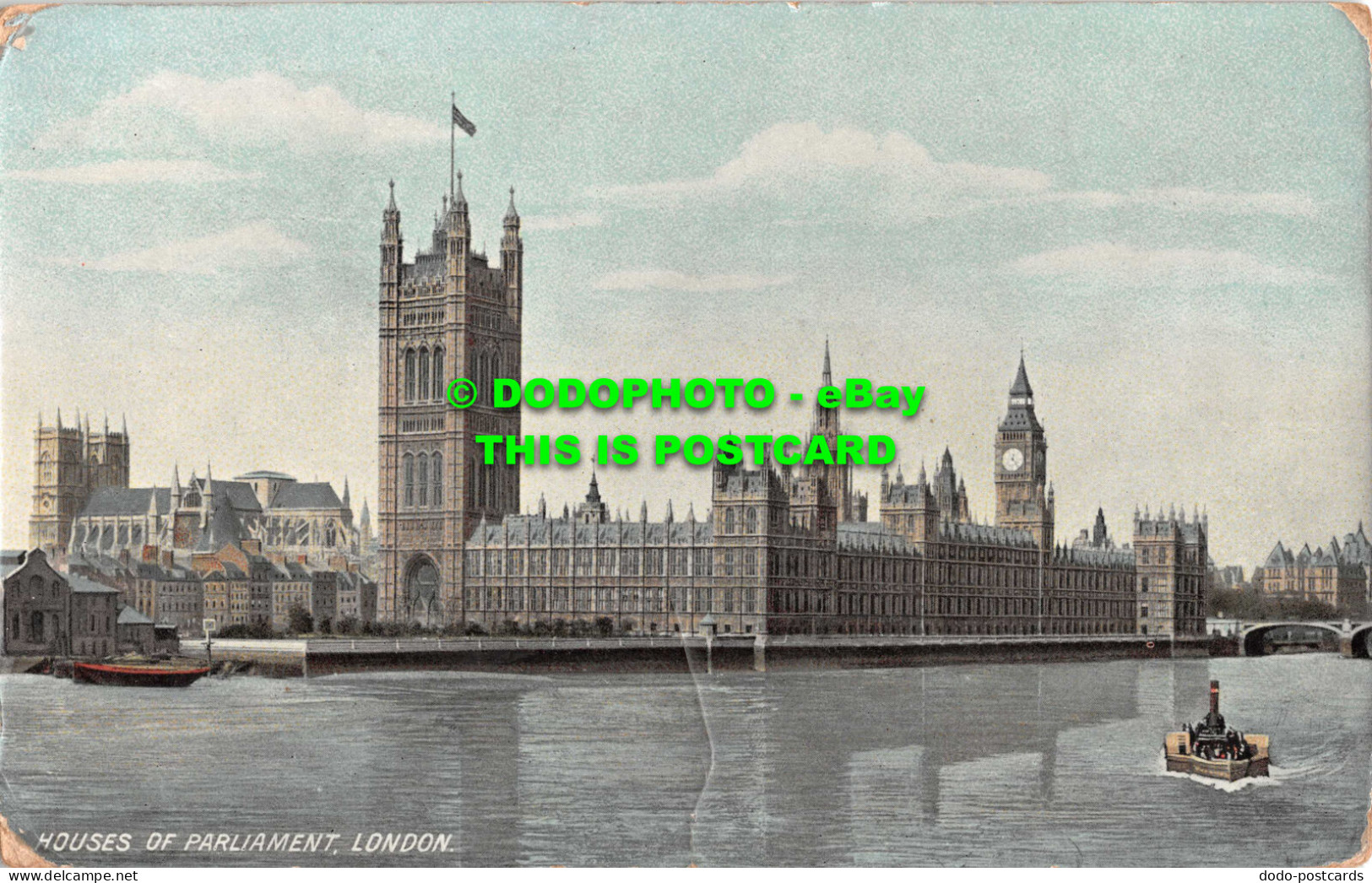 R548562 London. Houses Of Parliament. Hartmann. 1916 - Andere & Zonder Classificatie