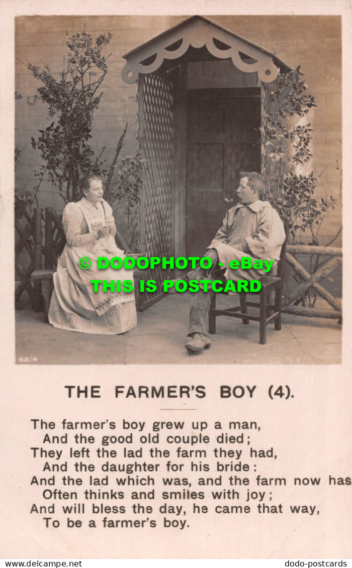 R548231 Farmers Boy. 4. Farmers Boy Grew Up A Man. Bamforth - World