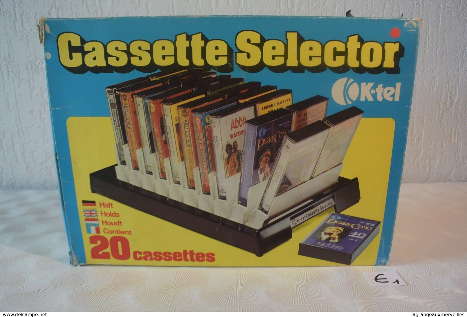 E1 Cassette Selector Vintage - Altri & Non Classificati