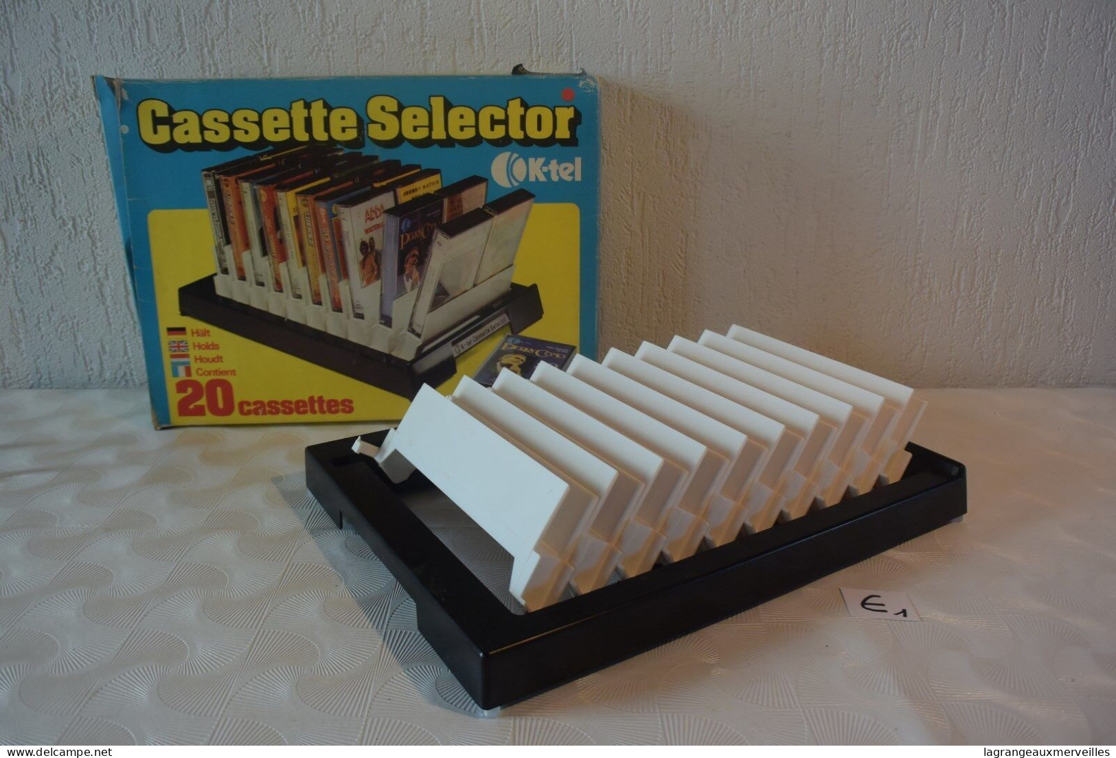 E1 Cassette Selector Vintage - Andere & Zonder Classificatie