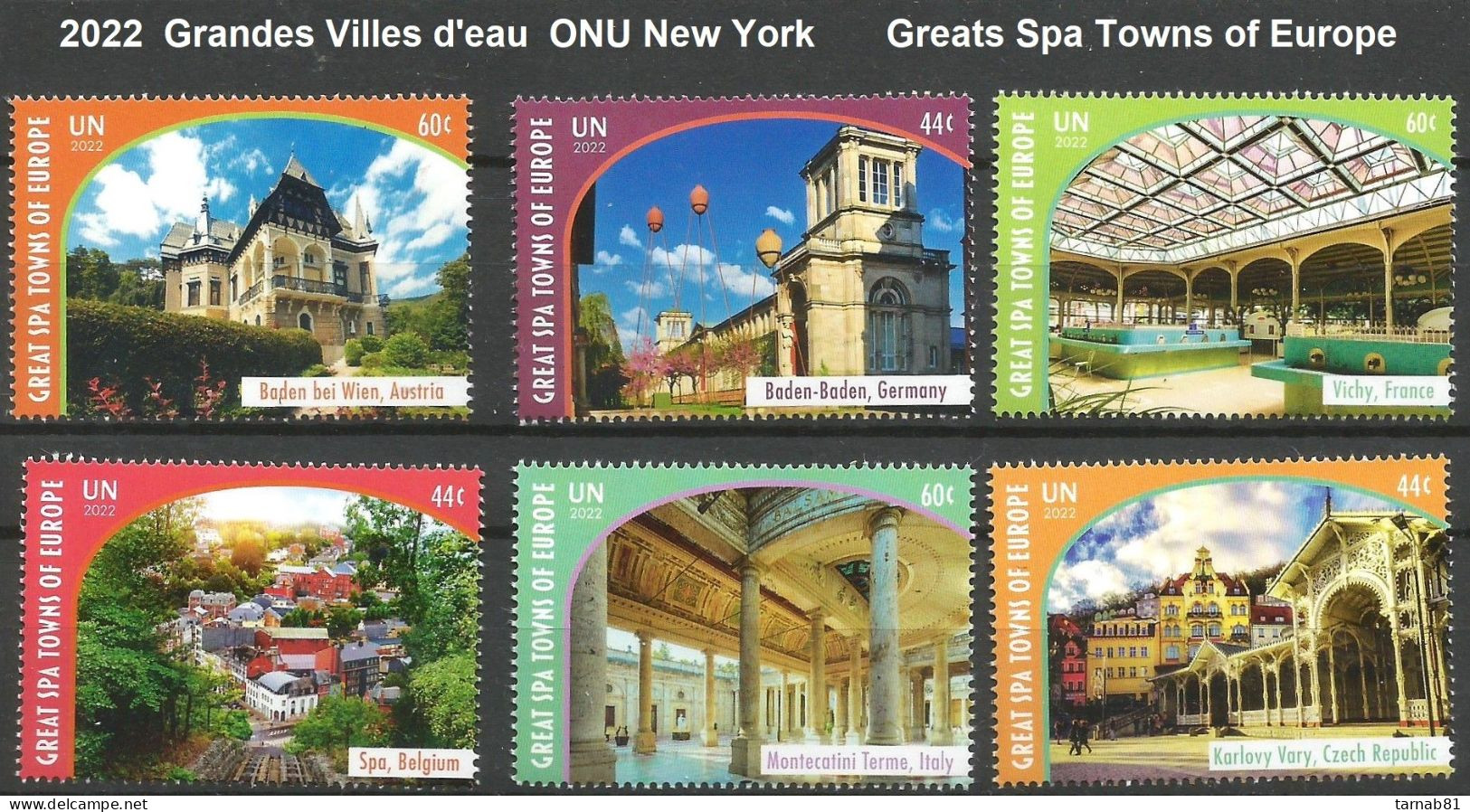 ONU Nations Unies Complet NY **  2009 2011 à 2019  2020 2021 2022 2023 Patrimoine Mondial