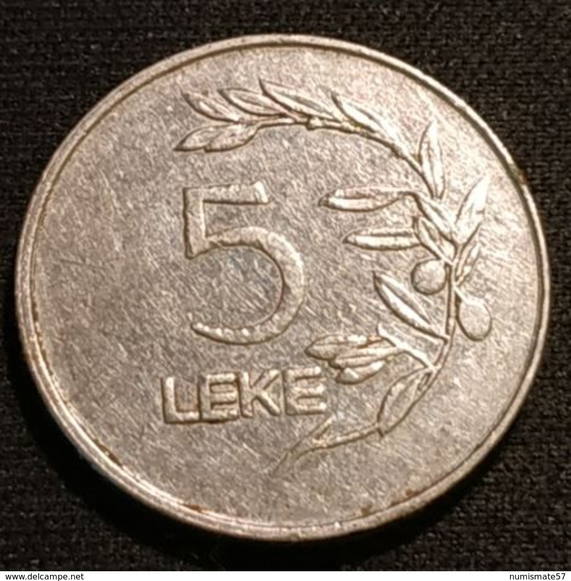 ALBANIE - ALBANIA - 5 LEKE 1995 - KM 76 - Albania