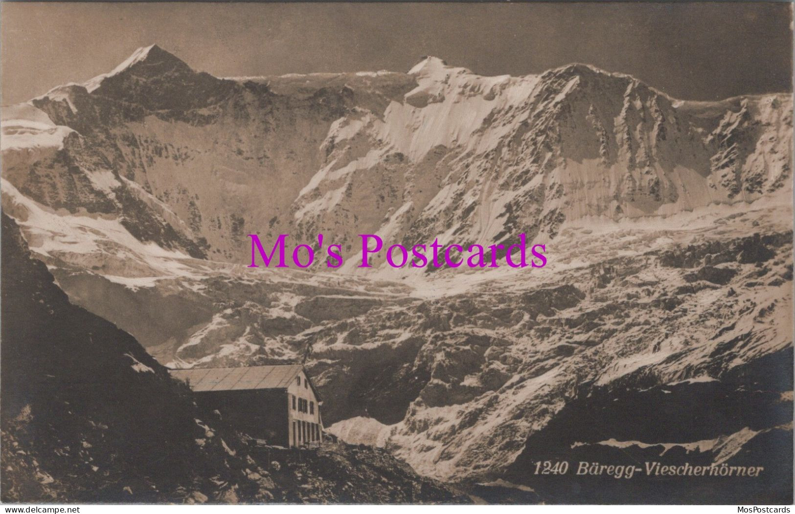 Switzerland Postcard - Baregg-Viescherhorner  DZ263 - Other & Unclassified