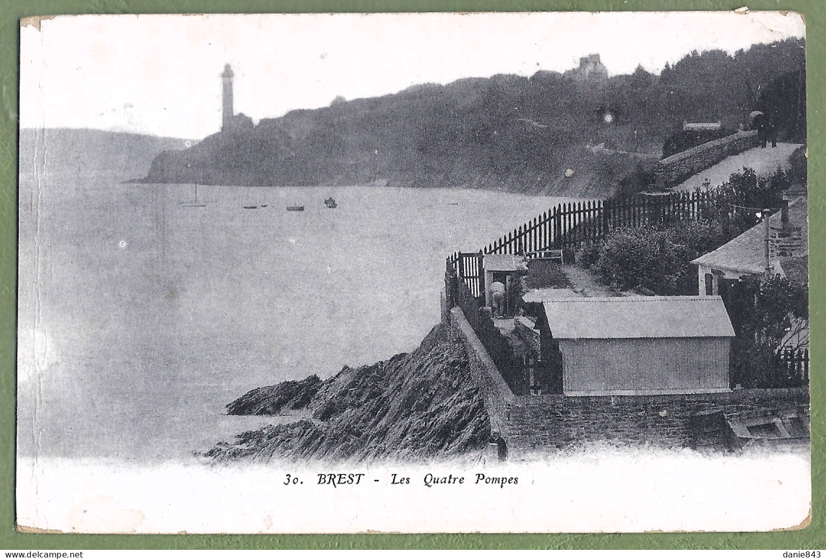 CPA - FINISTERE - BREST - LES QUATRE POMPES - Brest