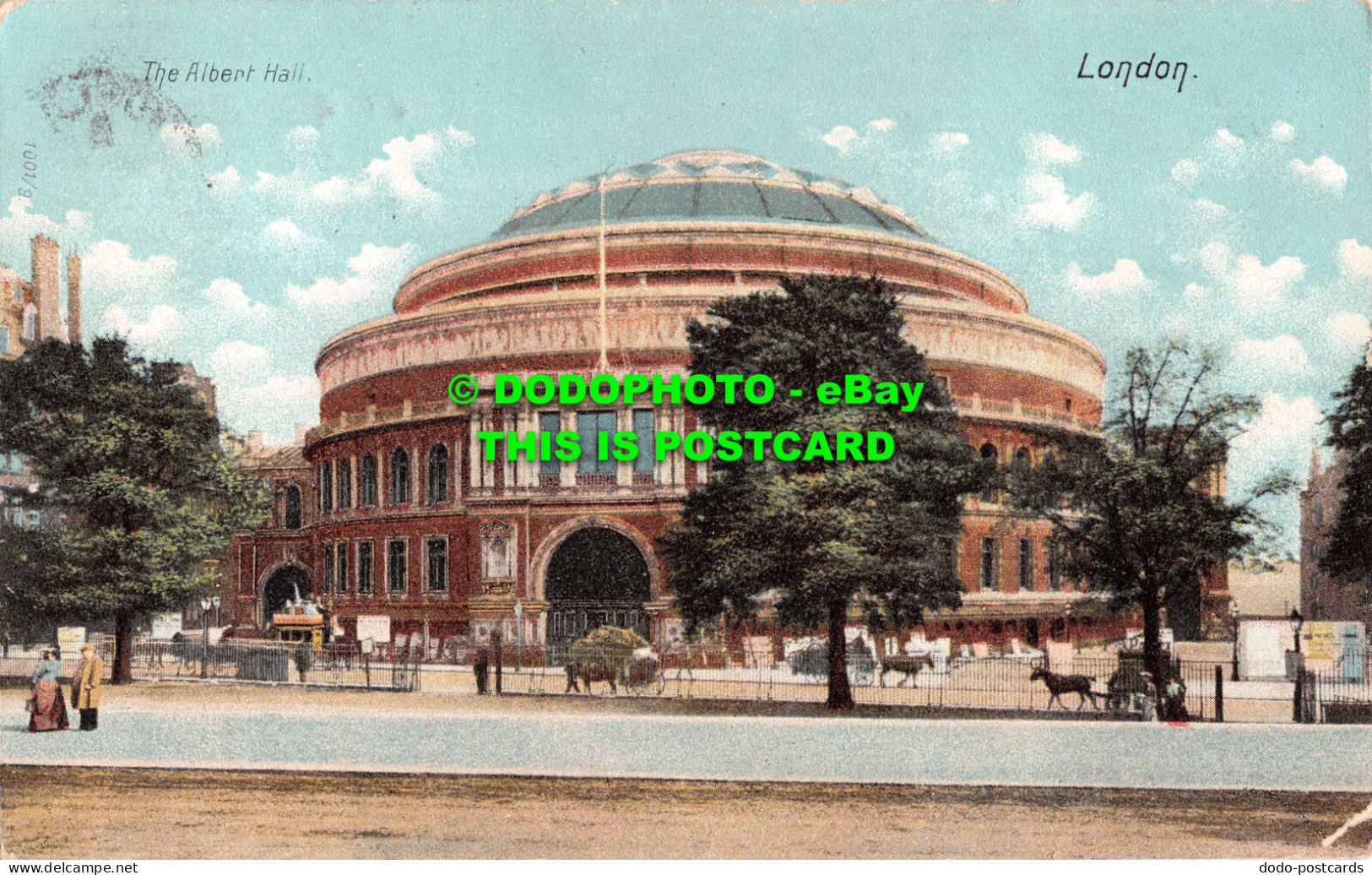 R548632 London. The Albert Hall. Hartmann. 1905 - Andere & Zonder Classificatie