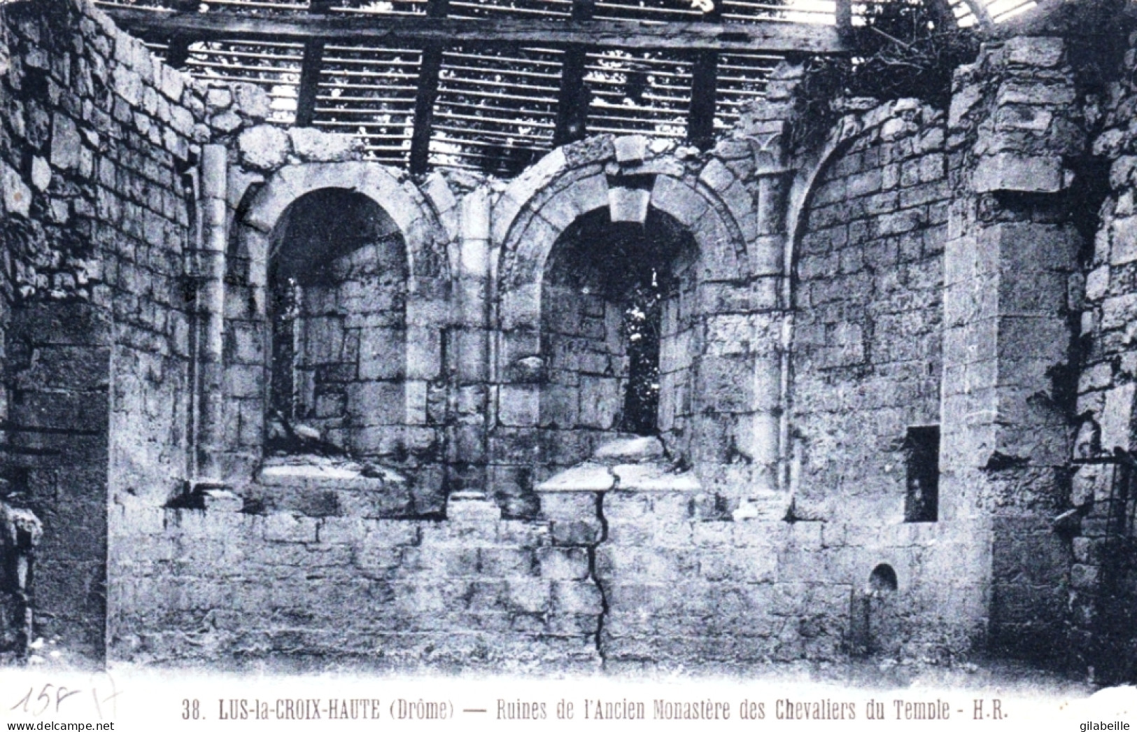 26 - Drome - LUS LA CROIX HAUTE - Ruines De L'ancien Monastere Des Chevaliers Du Temple - Sonstige & Ohne Zuordnung