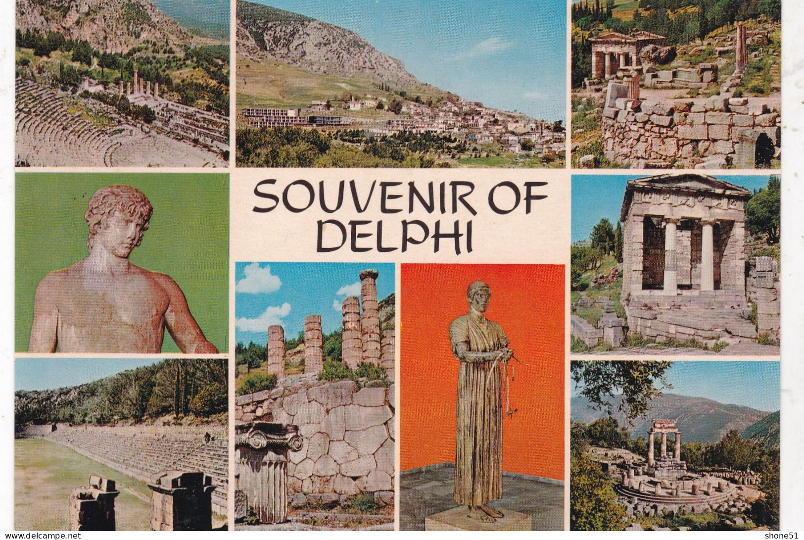 SOUVENIR OF DELPHI  ( She Didn't Travel ) - Greece