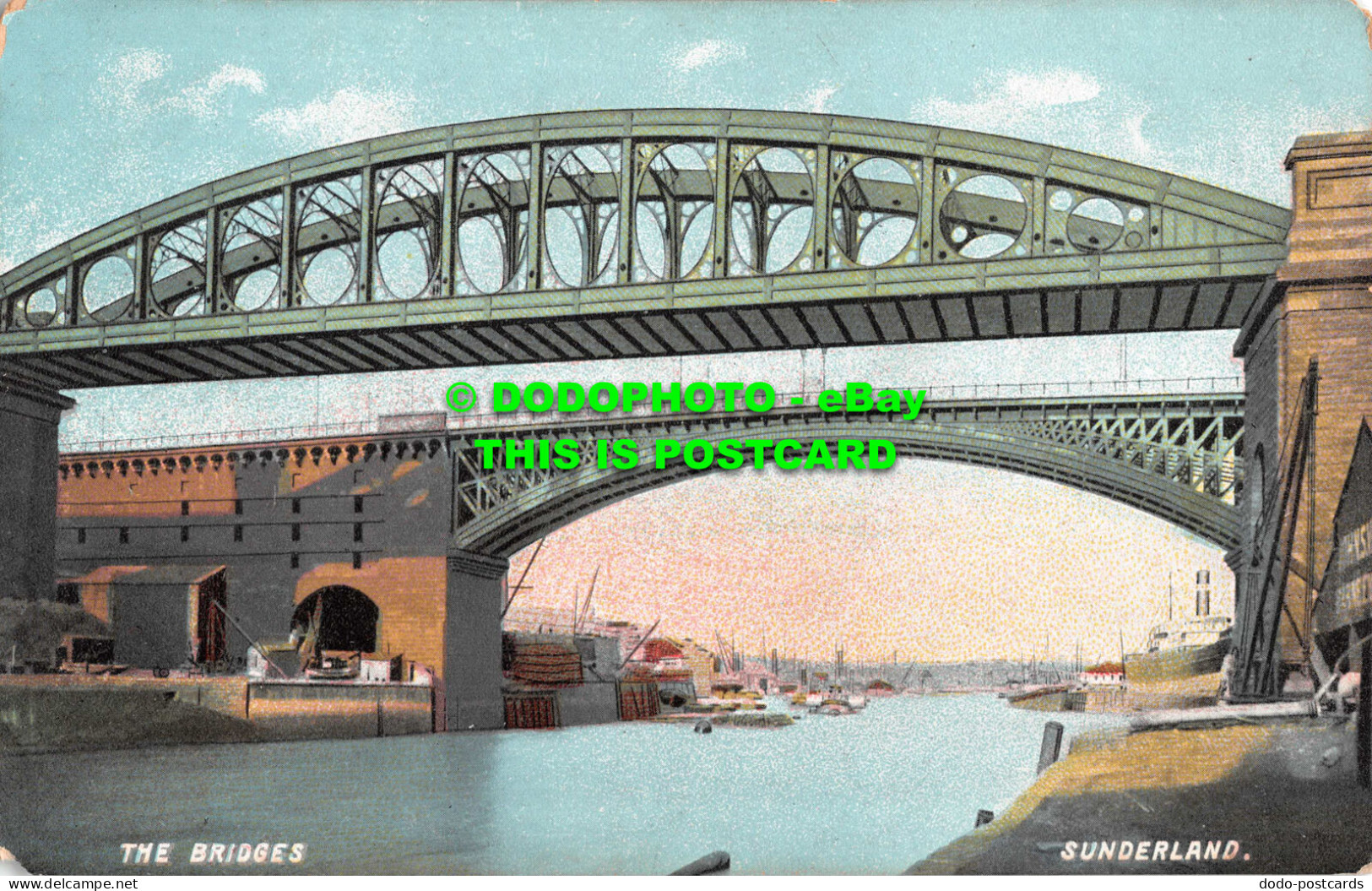 R549359 Sunderland. The Bridges. F. Hartmann - Welt