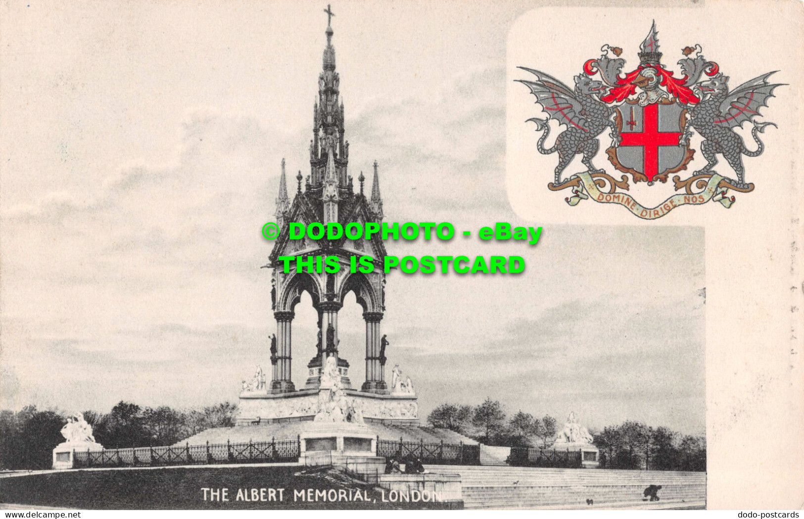 R549011 London. The Albert Memorial. C. W. Faulkner. Series. No. 572 - Other & Unclassified