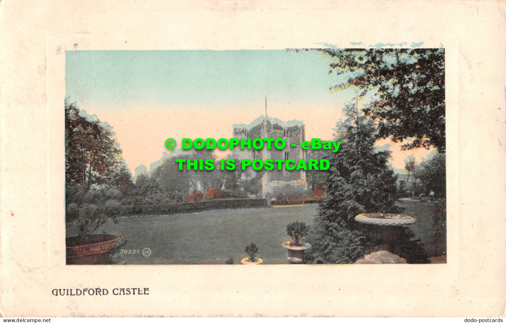 R548685 Guildford Castle. Valentines Series. 1908 - Wereld