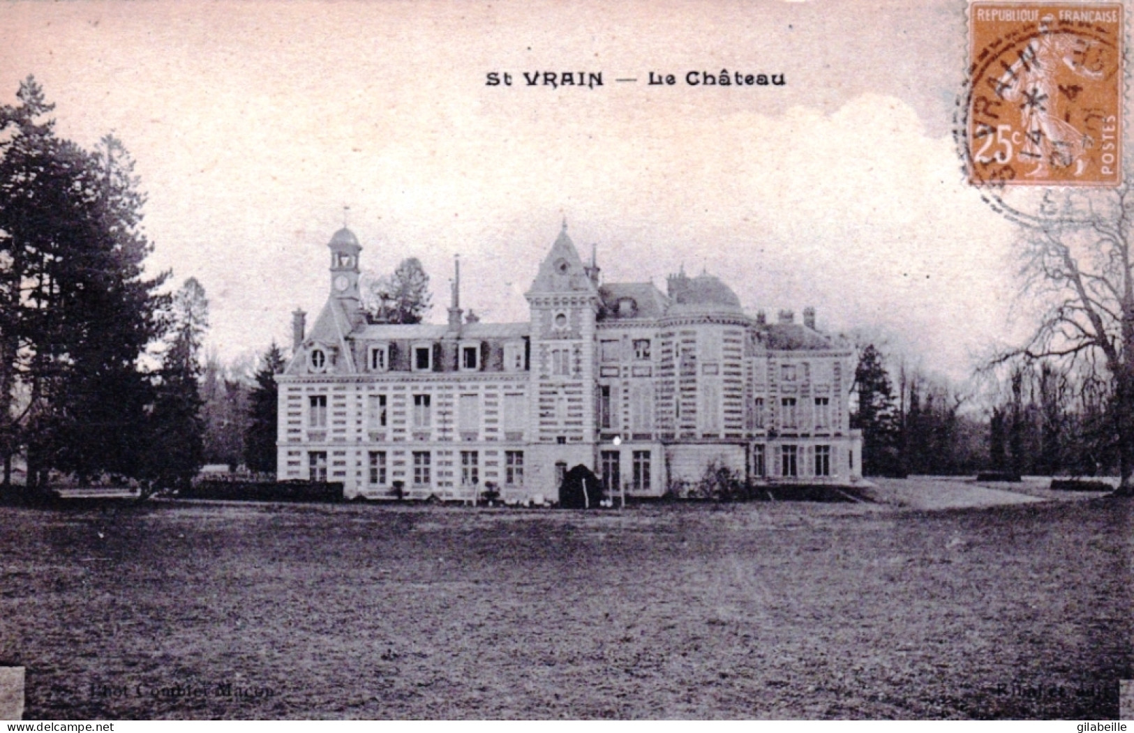 91 - Essonne - SAINT VRAIN - Le Chateau - Saint Vrain