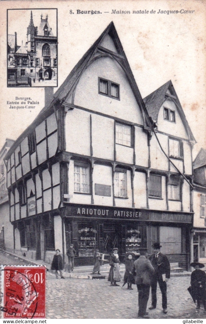 18 - Cher - BOURGES - Maison Natale De Jacques Coeur - Patisserie - Bourges