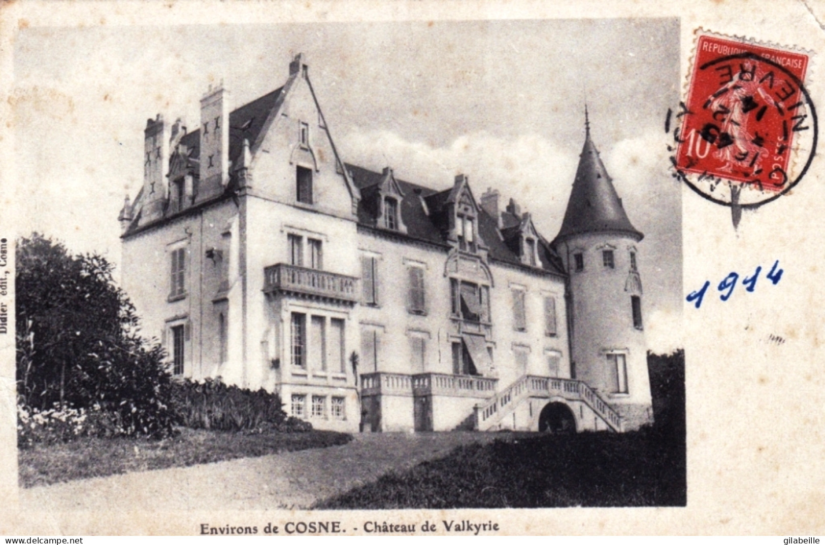 58 - Nievre - Environs De Cosne Cours Sur Loire - Chateau De Valkyrie - Cosne Cours Sur Loire