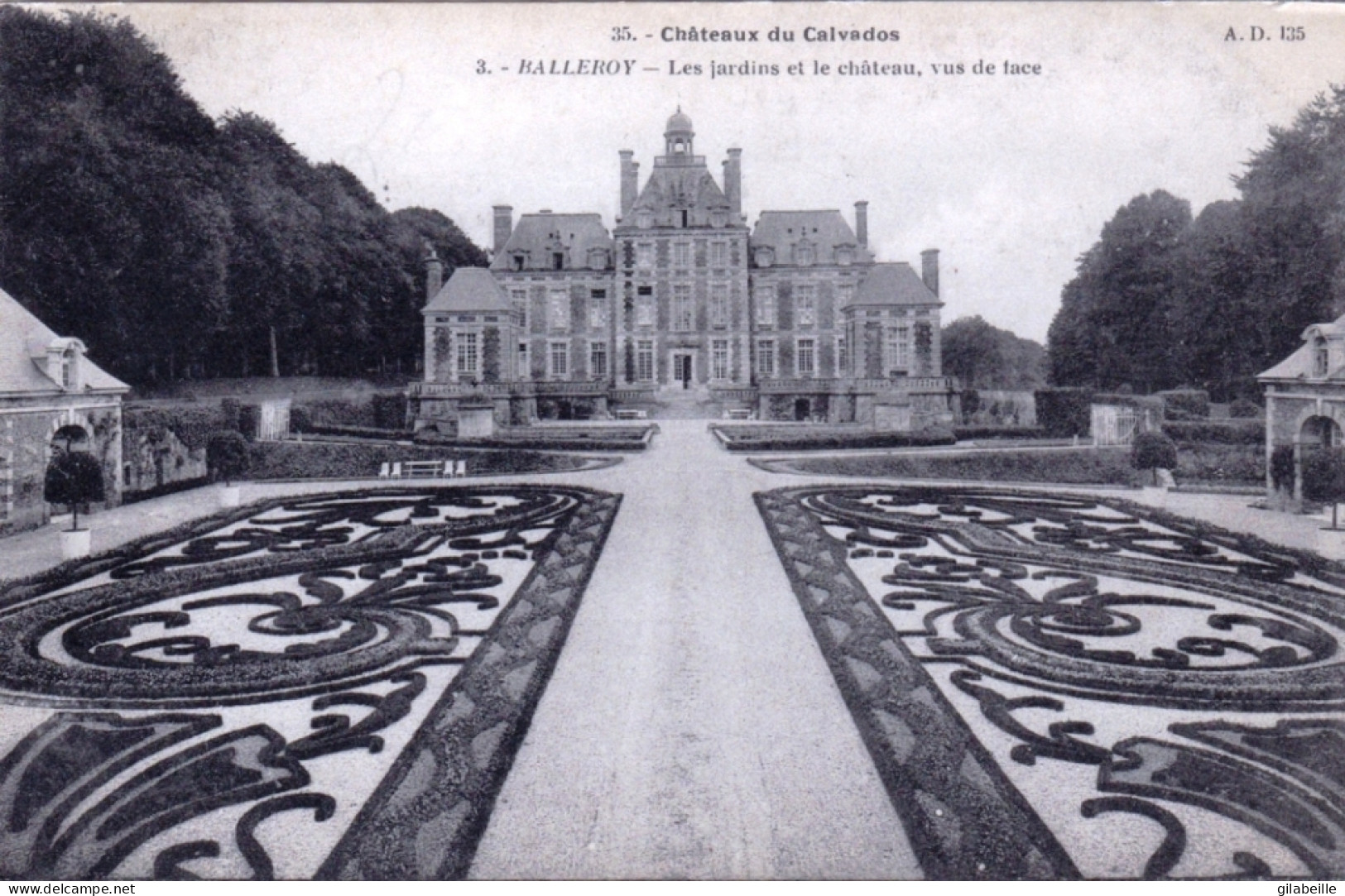 14 - Calvados - BALLEROY Sur DROME - Les Jardins Et Le Chateau - Sonstige & Ohne Zuordnung