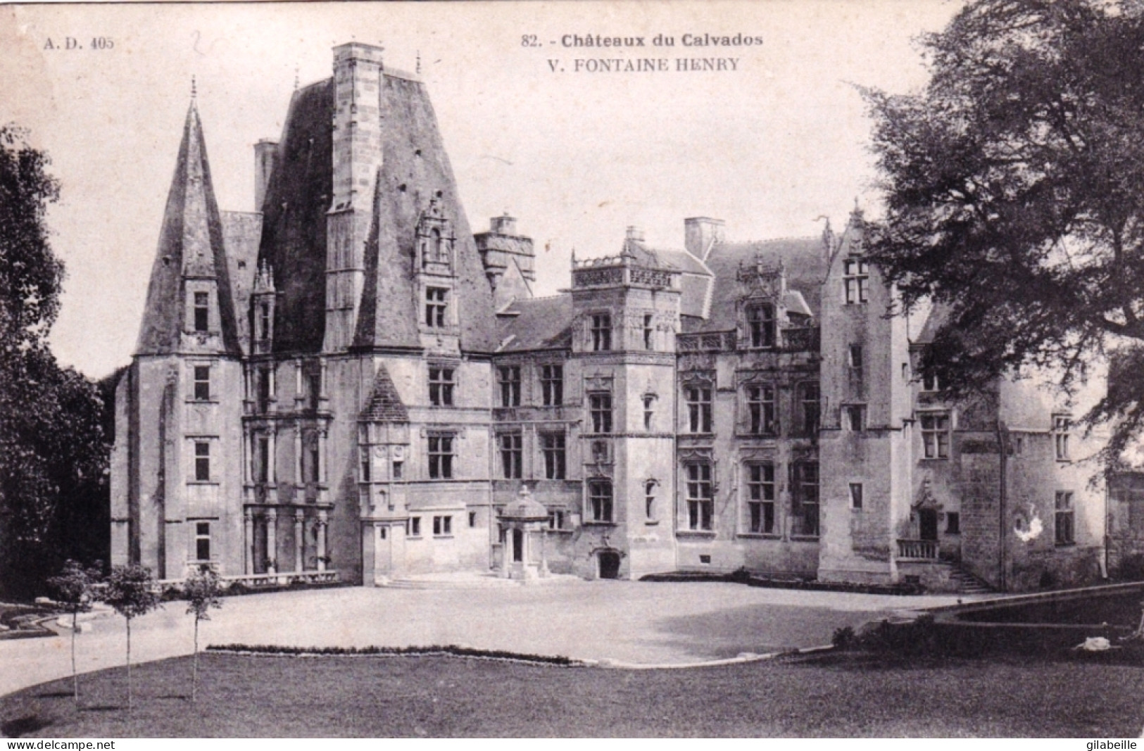 14 - Calvados - FONTAINE HENRY - Le Chateau - Sonstige & Ohne Zuordnung