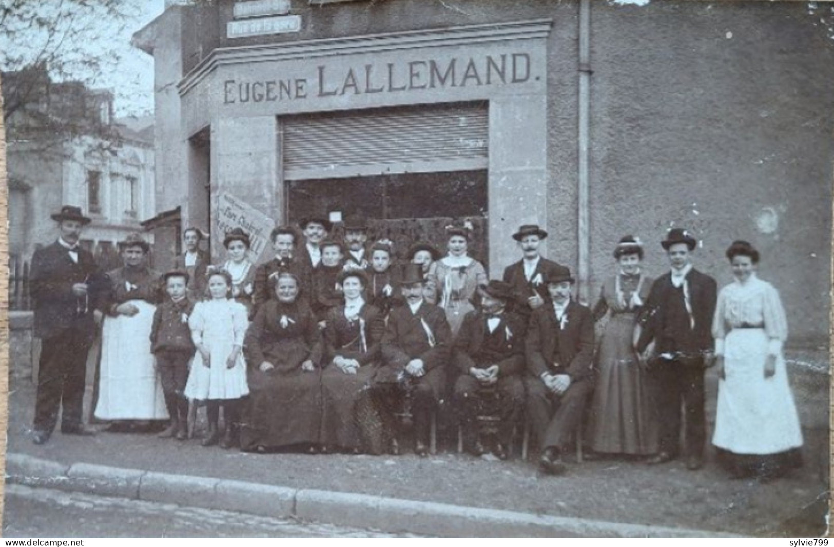 Rosselange - Rue De La Gare - Hôtel Et Café Fort Chabrol - Eugène Lallemand - Other & Unclassified