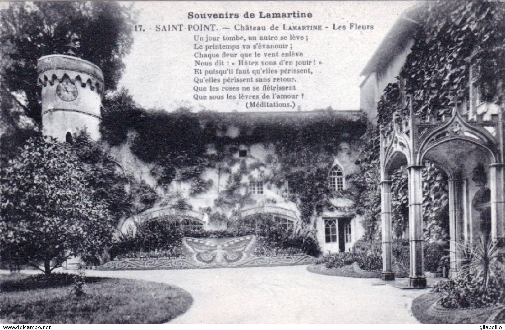 71  - SAINT POINT - Chateau De Lamartine - Les Fleurs - Sonstige & Ohne Zuordnung