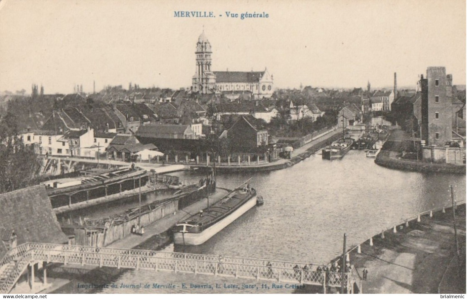 MERVILLE  Vue Générale - Merville