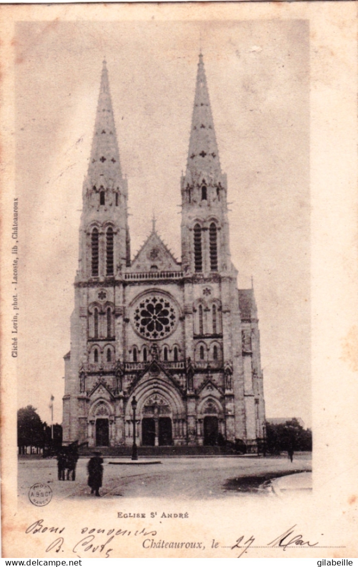 36 - Indre - CHATEAUROUX - Eglise Saint André - Chateauroux