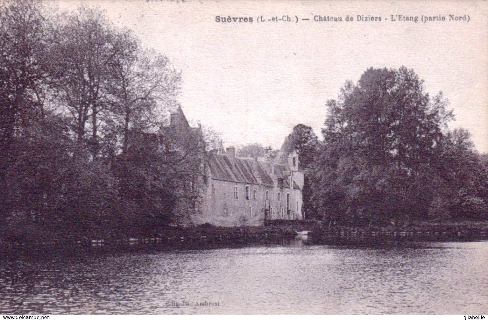 41 - Loir Et Cher - SUEVRES - Chateau De Diziers - L'étang - Sonstige & Ohne Zuordnung