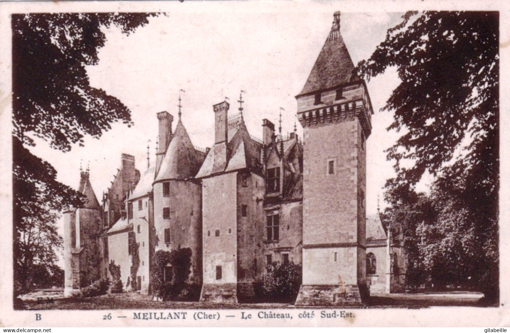 18 - Cher - MEILLANT - Le Chateau - Meillant