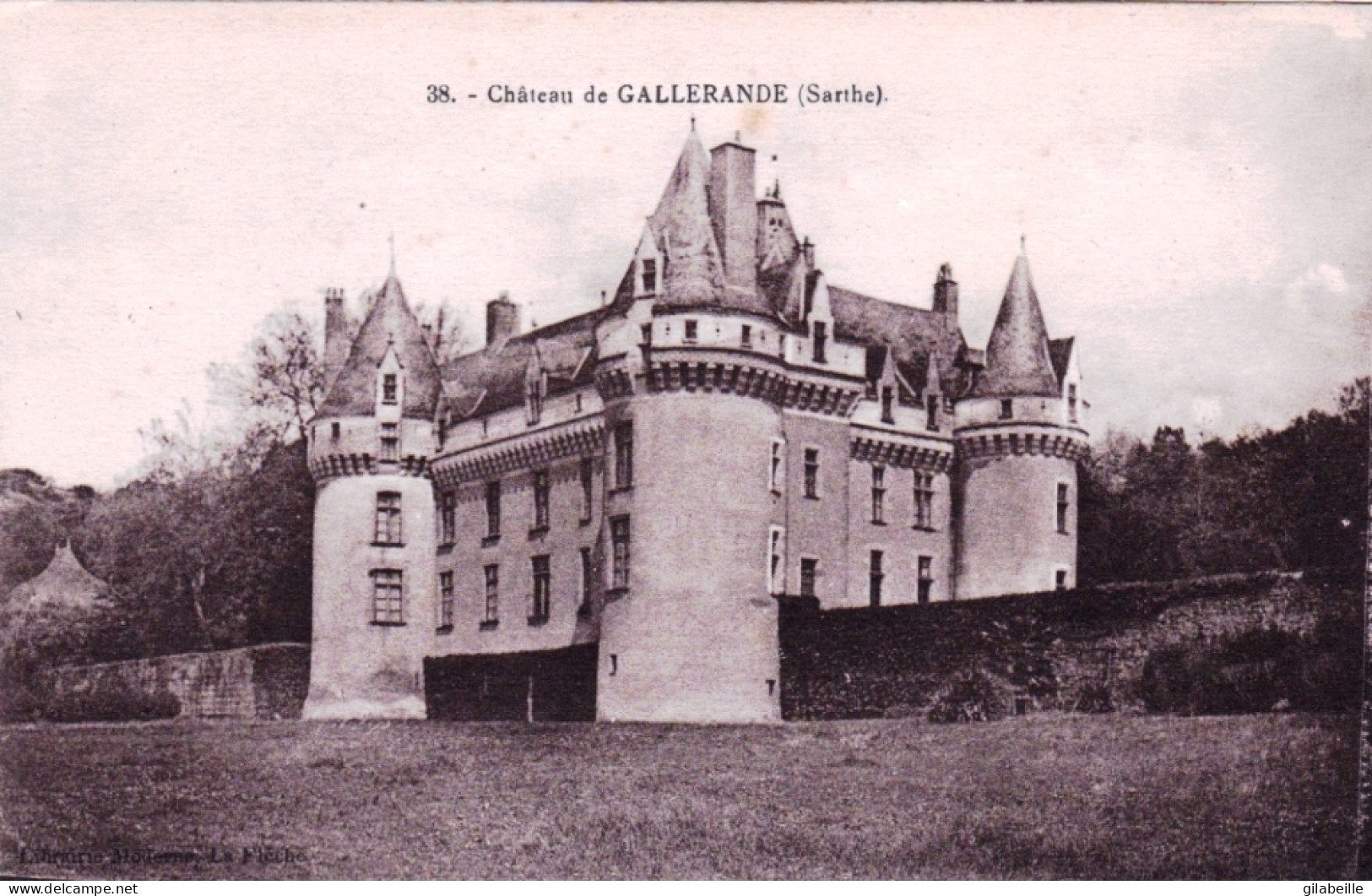 72 - Sarthe - Chateau De GALLERANDE ( Luché-Pringé )  - Luche Pringe