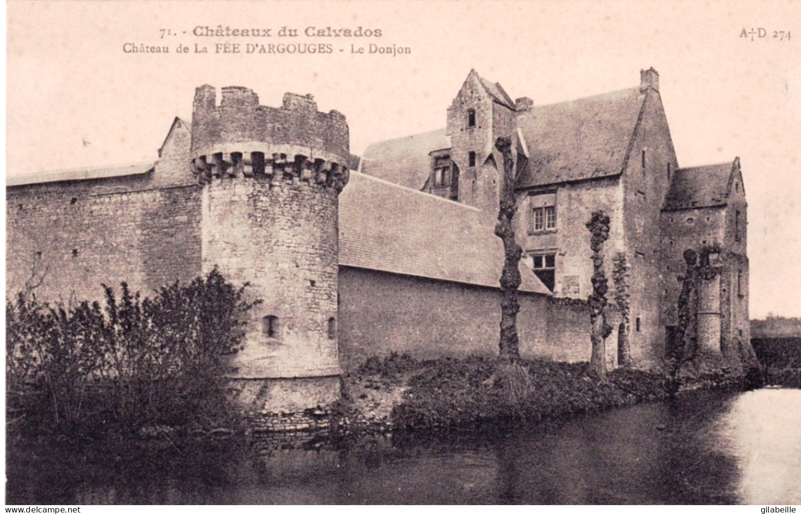 14 - Calvados - Vaux-sur-Aure  - Chateau De LA FEE D'ARGOUGES - Other & Unclassified