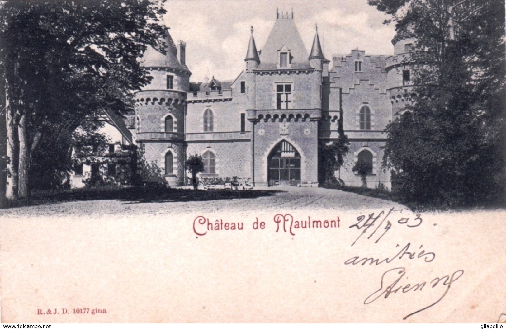 63  - Saint-Priest-Bramefant - Chateau De MAULMONT - Sonstige & Ohne Zuordnung