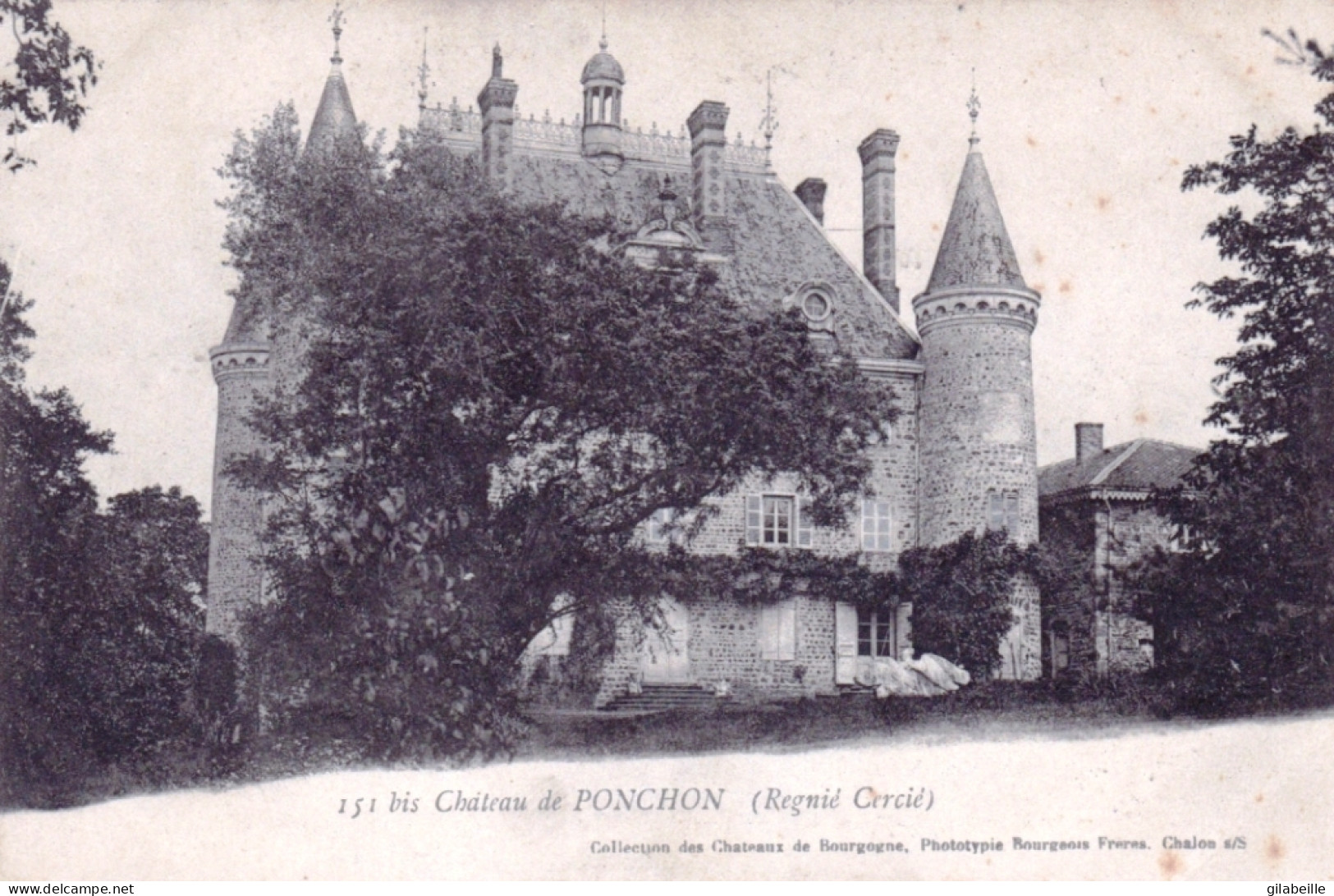 69 -  REGNIE CERCIE  -  Chateau De PONCHON - Sonstige & Ohne Zuordnung