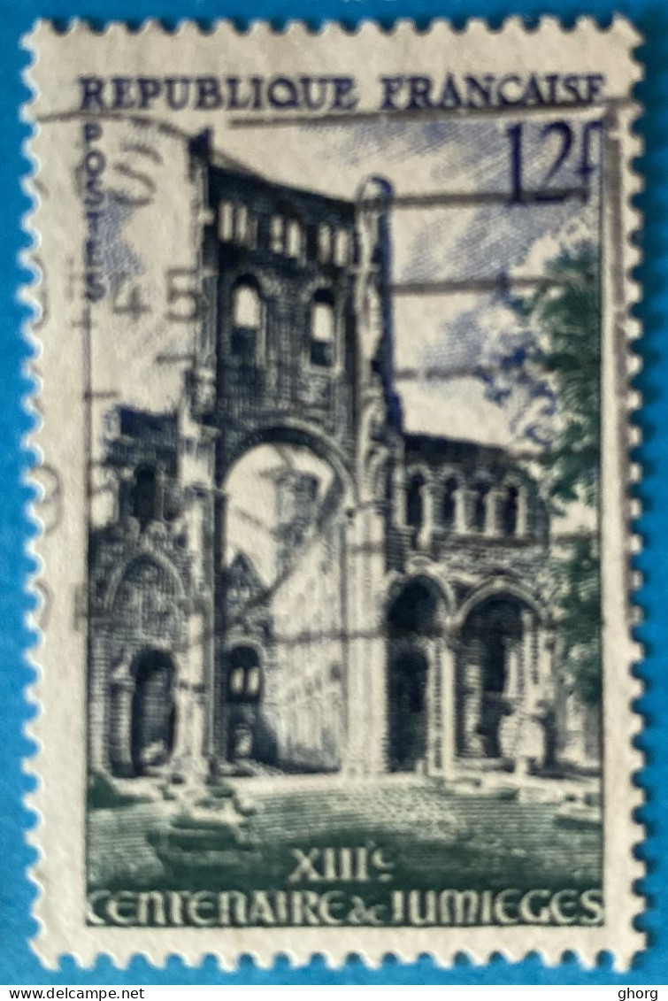 France 1954 : 13e Centenaire De L'abbaye De Jumièges N° 985 Oblitéré - Oblitérés