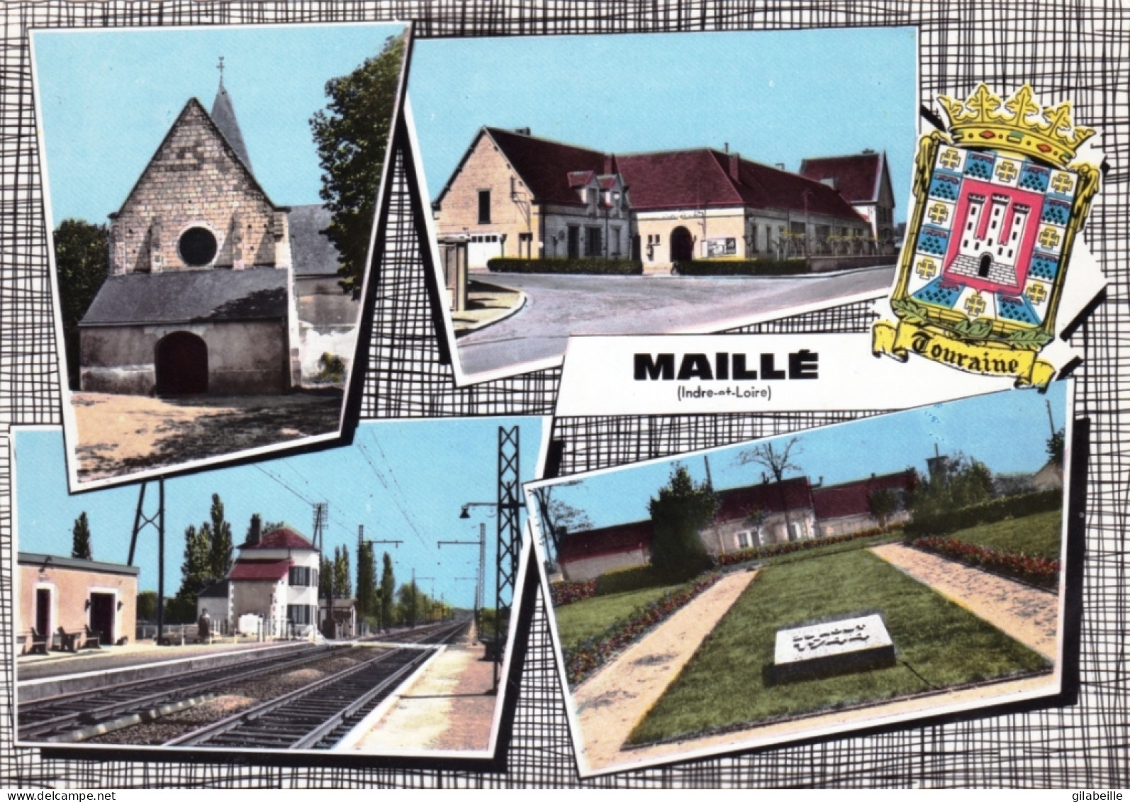 37 - Indre Et Loire - MAILLE - Multivues - Rare - Sonstige & Ohne Zuordnung