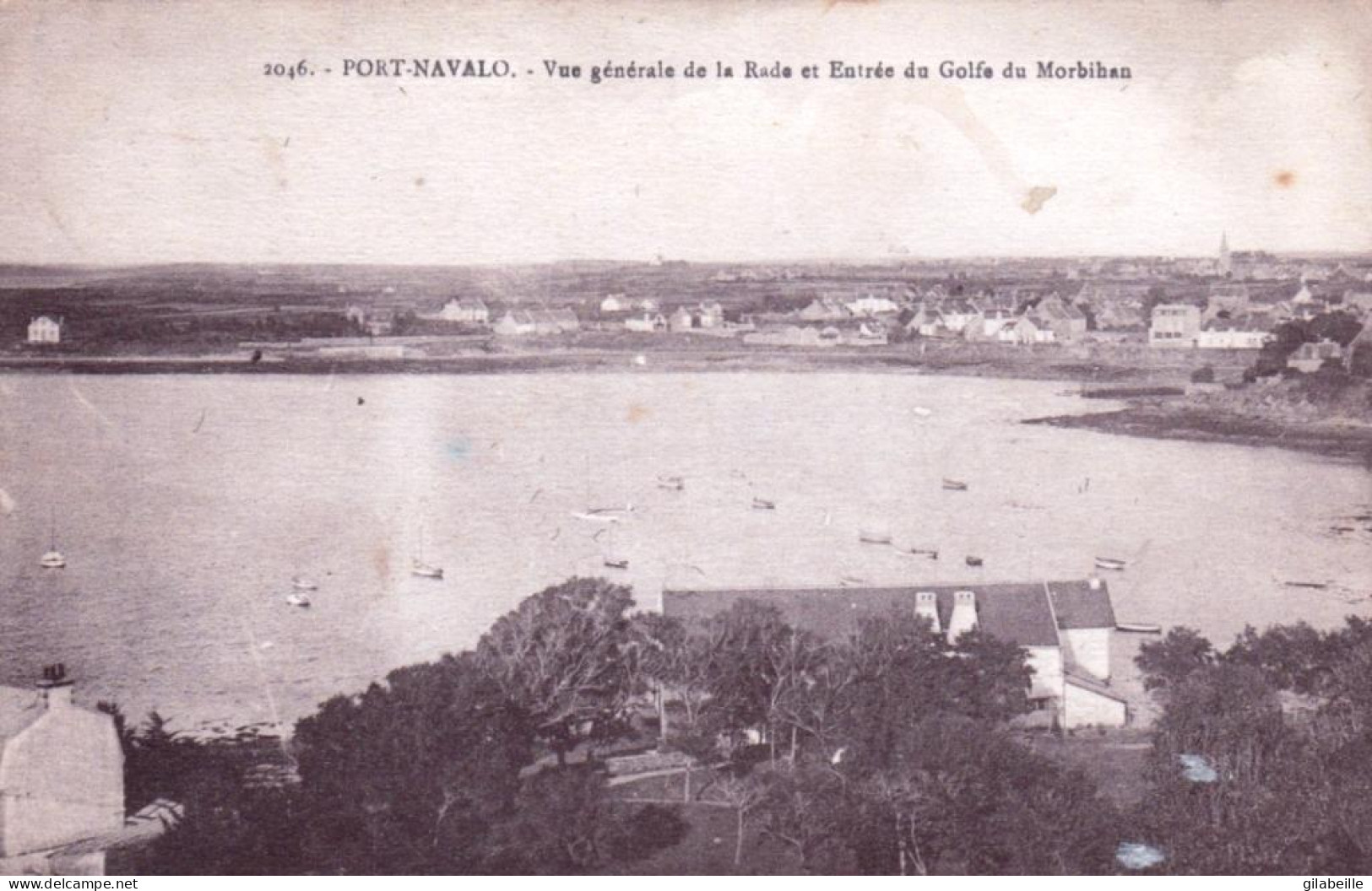 56 - Morbihan- PORT NAVALO ( Arzon )  - Vue Generale De La Rade Et Entrée Du Golfe Du Morbihan - Arzon