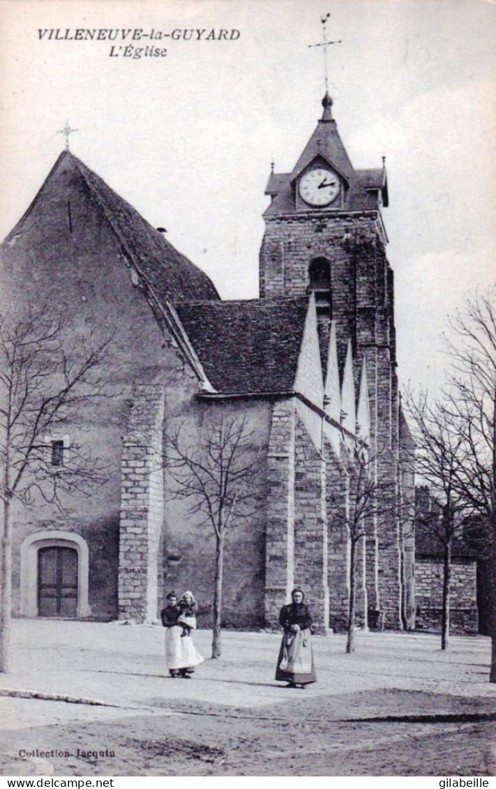 89 - Yonne - VILLENEUVE La GUYARD - L'église - Villeneuve-la-Guyard