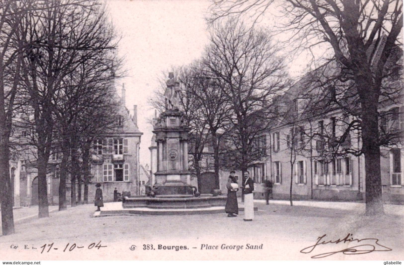 18 - Cher - BOURGES -  Place Georges Sand - Bourges