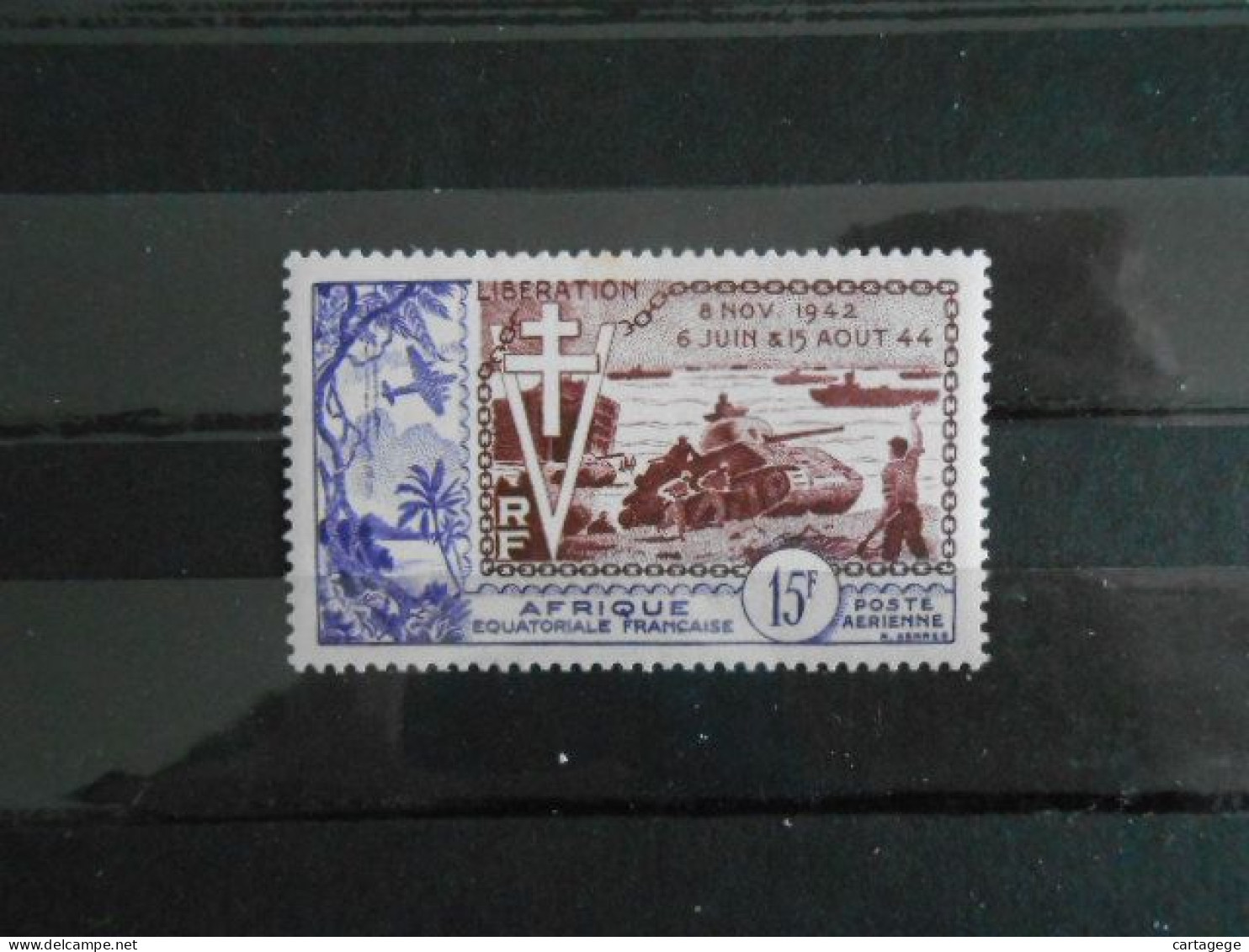 A.E.F. YT PA 57 - 10e ANNIVERSAIRE DE LA LIBERATION* - Unused Stamps