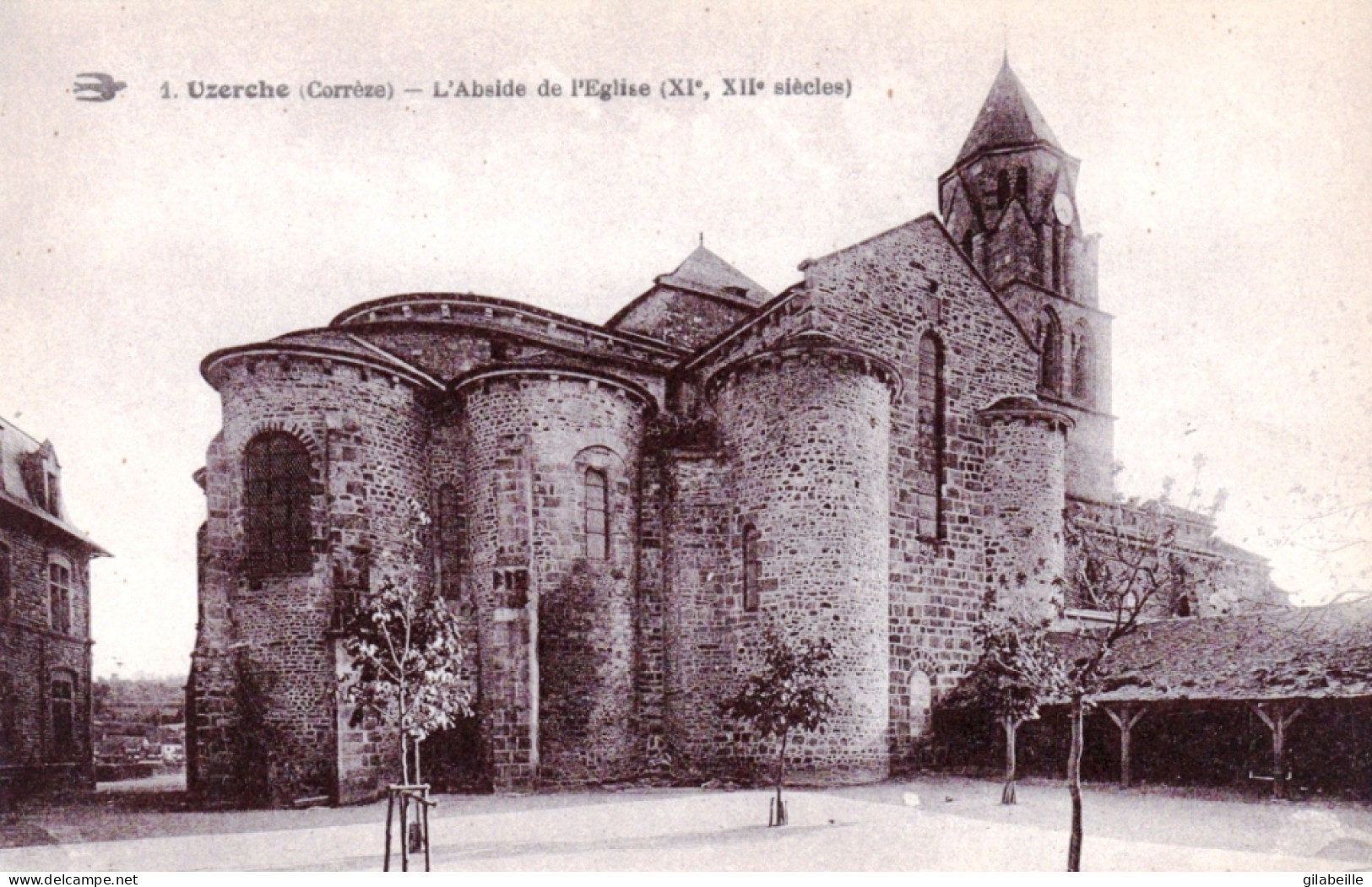 19 - Correze - UZERCHE - L'abside De L'église - Uzerche