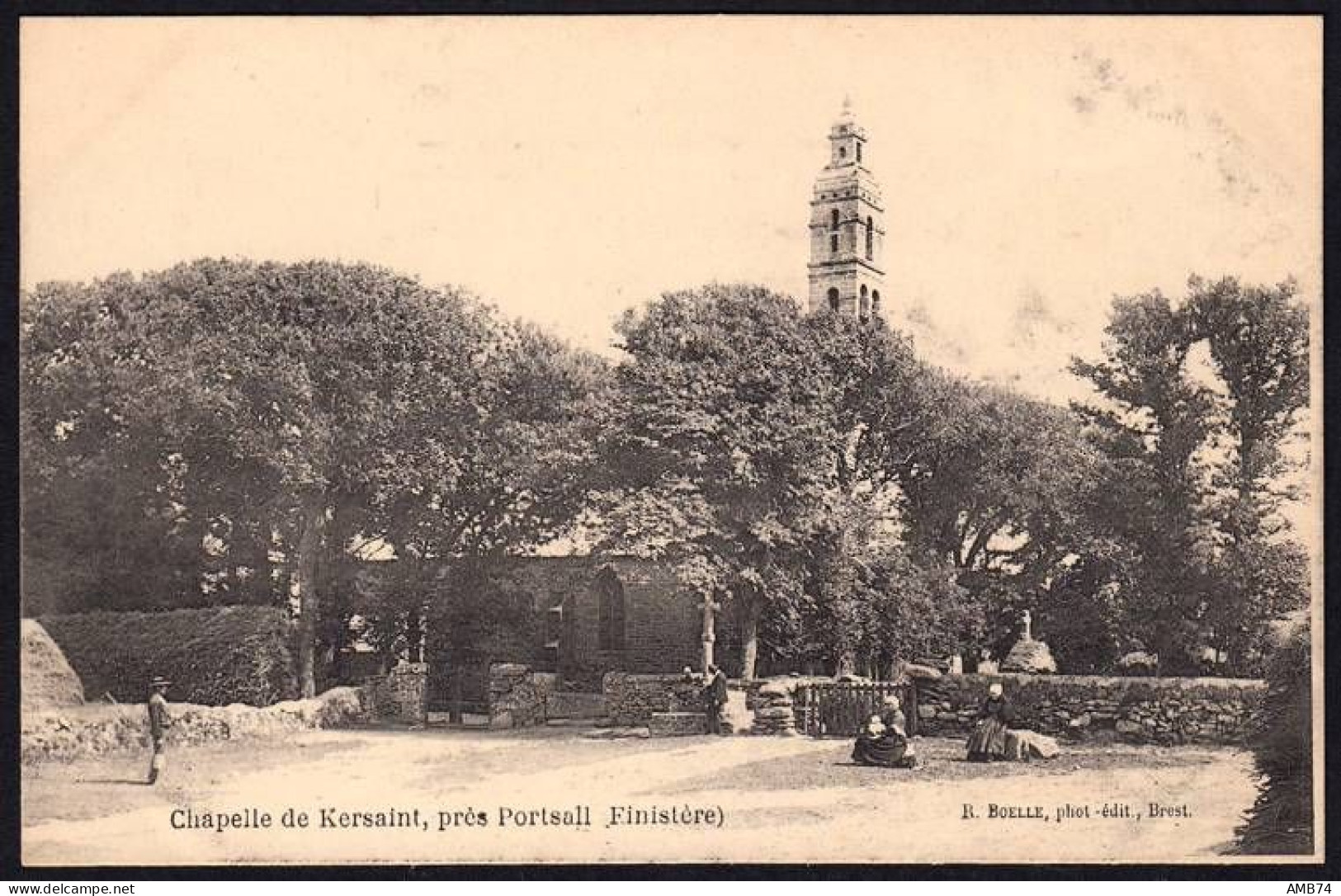 29-0036 - Carte Postale FINISTERE (29) - PORTSALL - Chapelle De Kersaint, Près Portsall - Autres & Non Classés