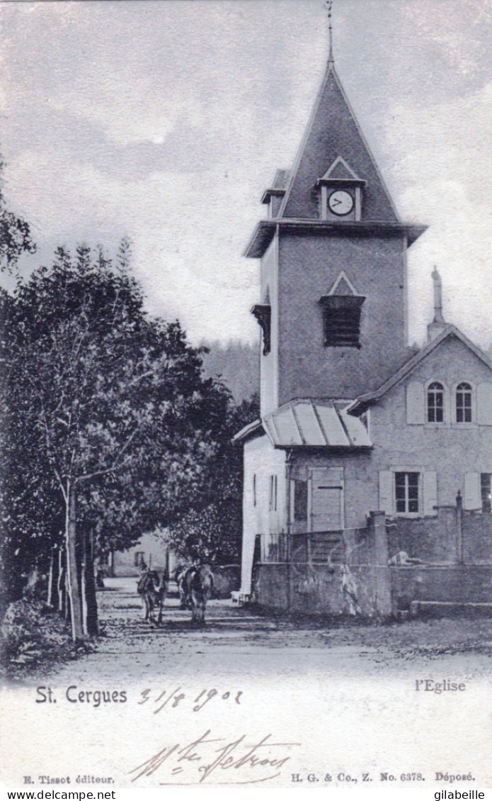 Vaud - SAINT CERGUES - L'église - Other & Unclassified