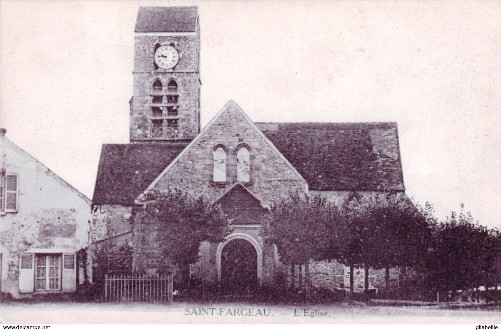 89 - Yonne - SAINT FARGEAU - L'église - Saint Fargeau