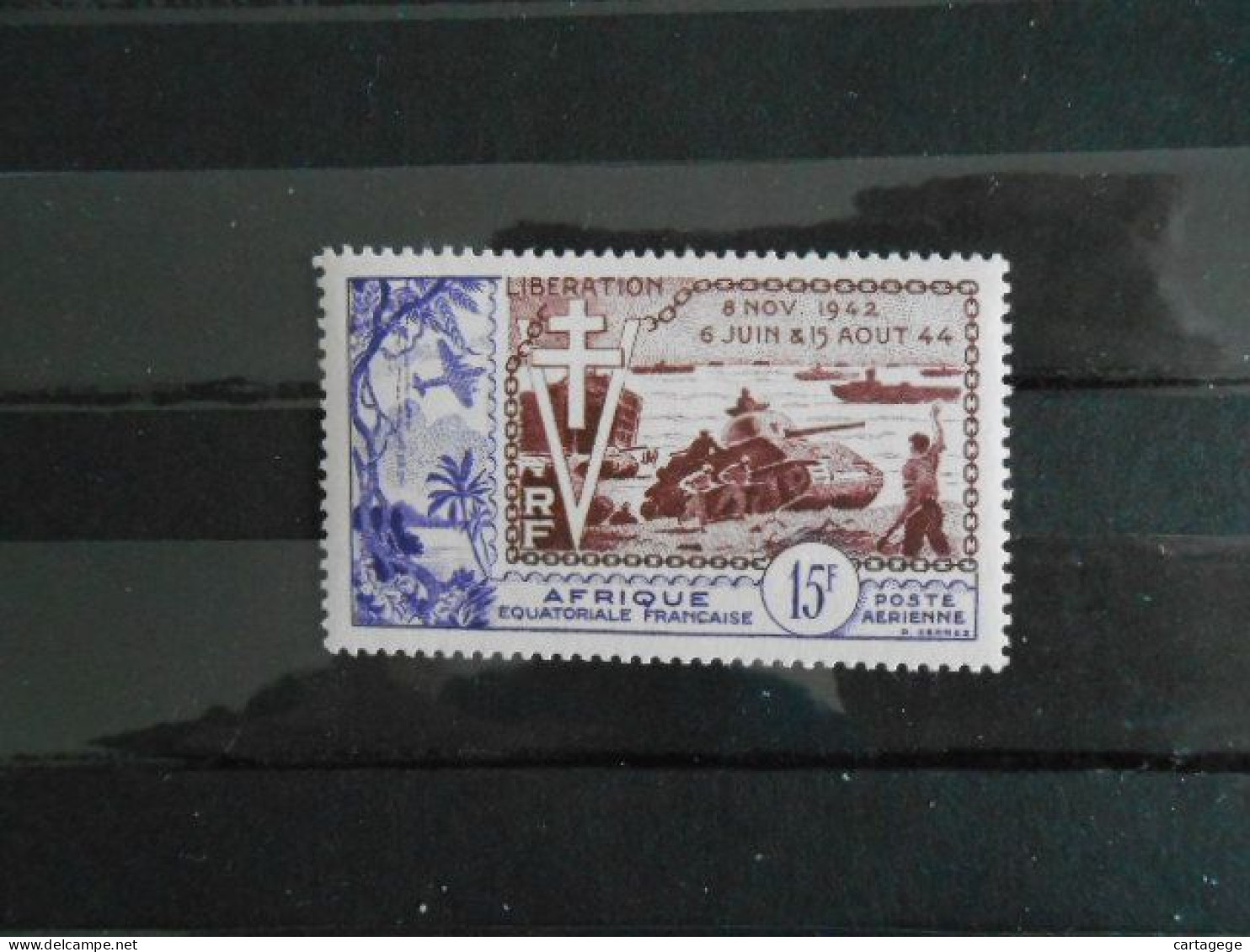 A.E.F. YT PA 57 - 10e ANNIVERSAIRE DE LA LIBERATION** - Unused Stamps