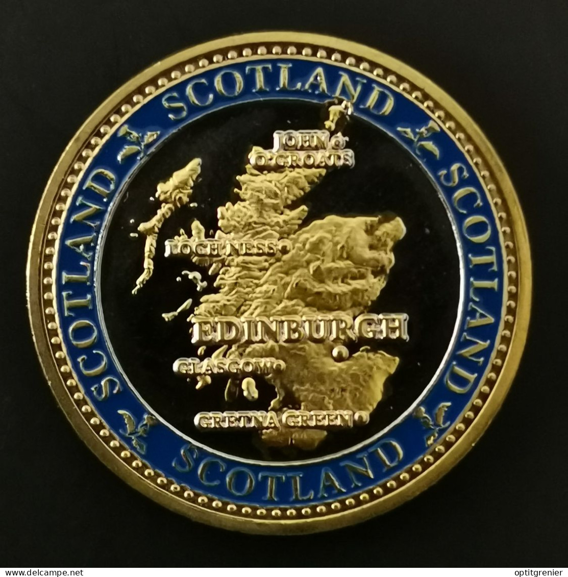 JETON TOURISTIQUE 32 Mm ECOSSE / SCOTLAND TOKEN - Altri & Non Classificati