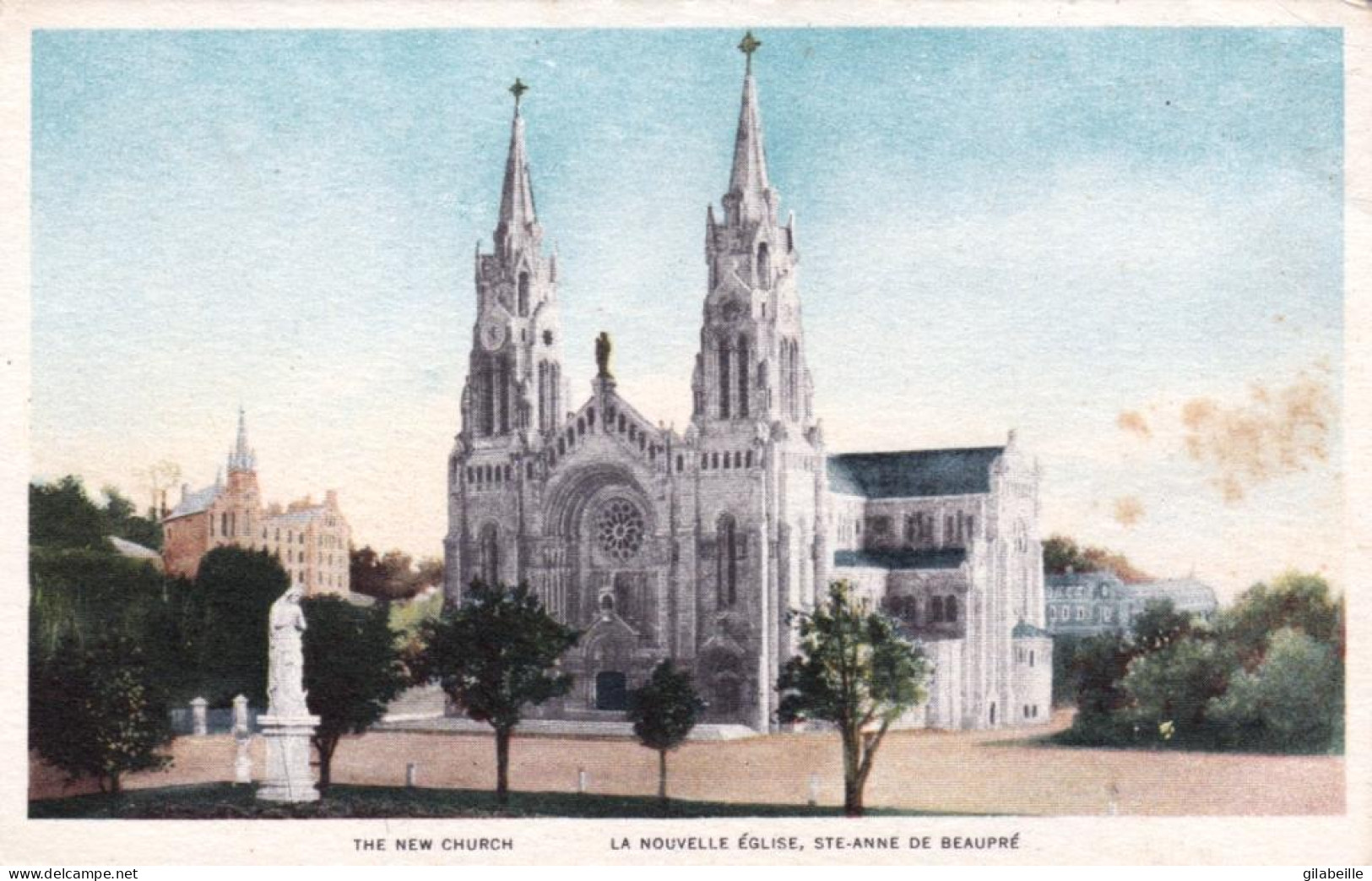 Quebec - SAINTE ANNE De BEAUPRE - La Nouvelle église - Ste. Anne De Beaupré
