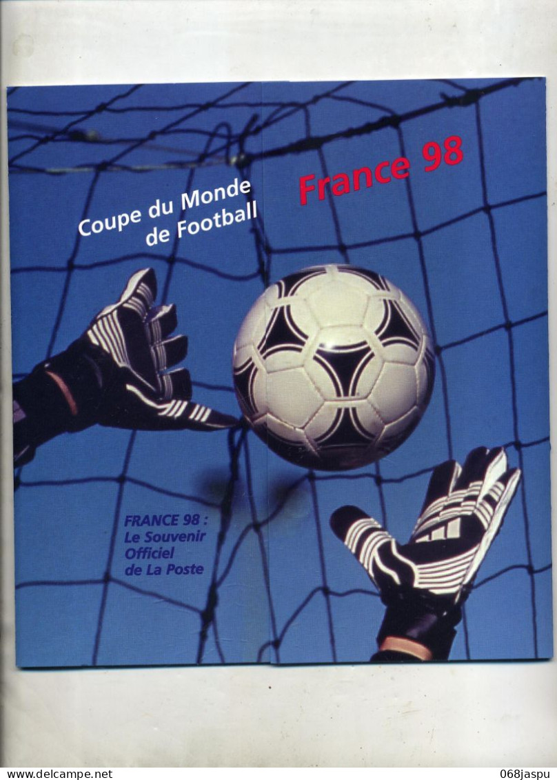 Souvenir Fdc Coupe Monde Football Manque Bloc - 1990-1999