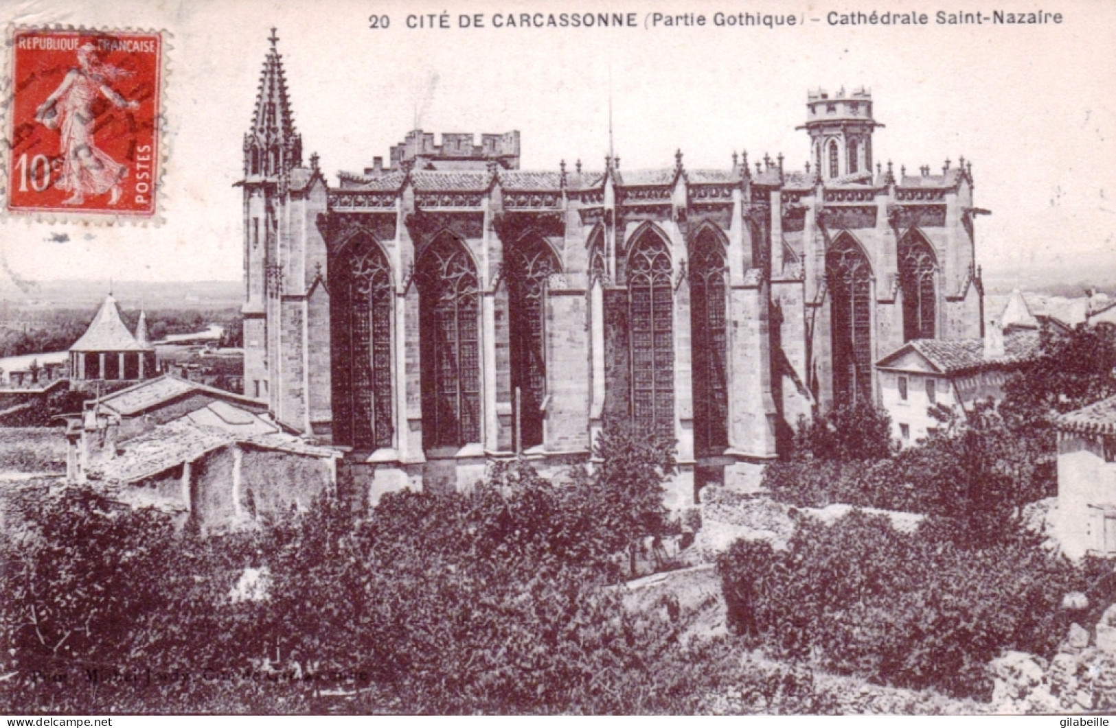 11 - Aude - Cité De CARCASSONNE - Cathedrale Saint Nazaire - Carcassonne
