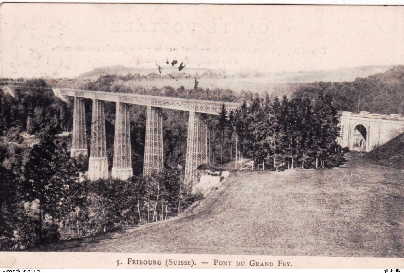 FRIBOURG- Pont Du Grand Fey - Sonstige & Ohne Zuordnung