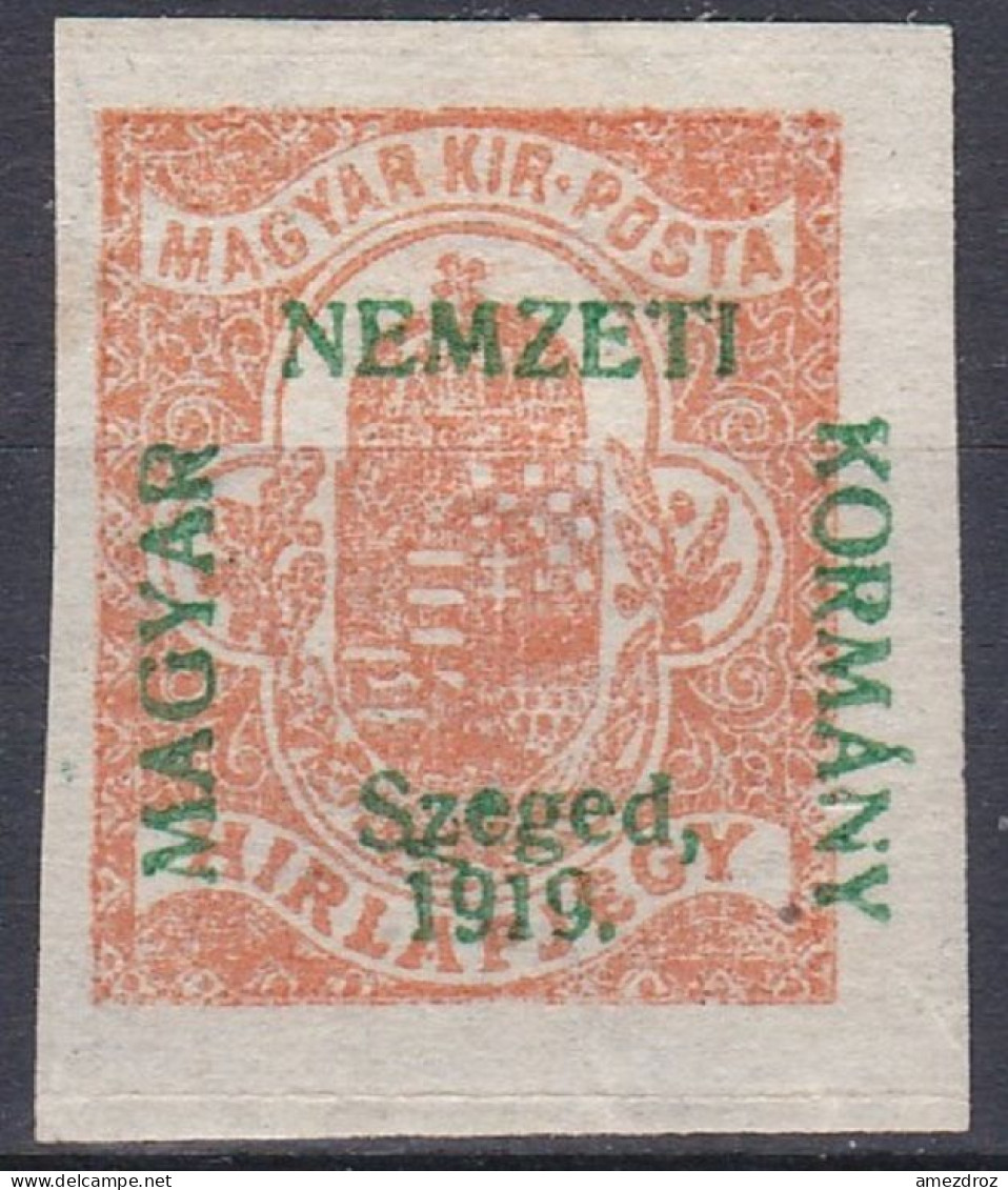 Hongrie Szeged 1919 Mi 1 (A19) - Szeged