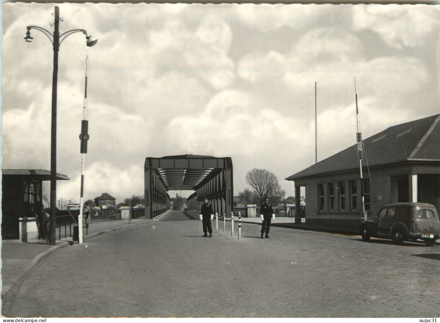 Dép 67 - Douanes - Douane - Douaniers - Voitures - Automobile - Strasbourg - Pont De Kehl - état - Strasbourg