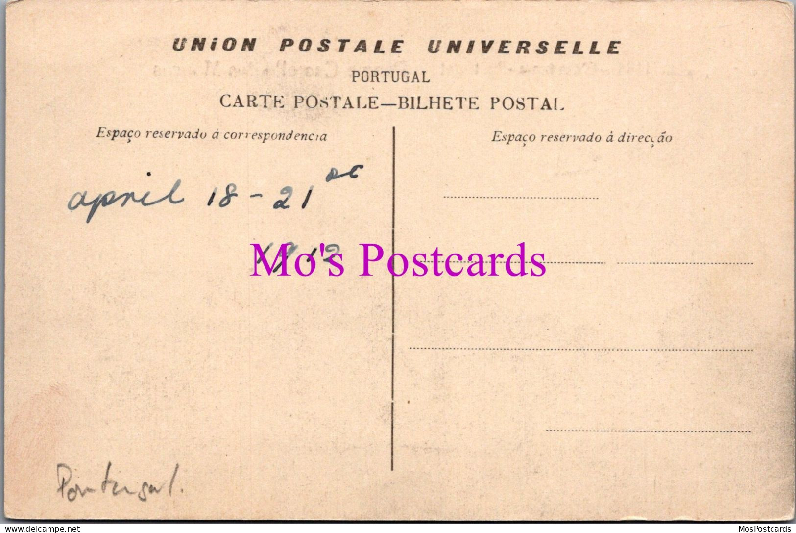 Portugal Postcard - Cintra, Pena E Castello Dos Mouros  DZ267 - Lisboa