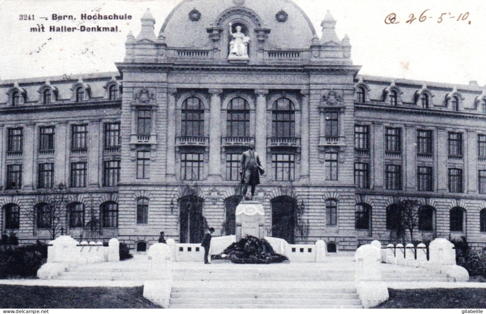 BERNE - BERN - Hochschule Mit Haller Denkmal - Sonstige & Ohne Zuordnung