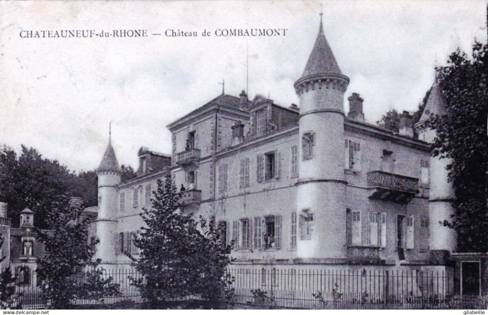 26 - Drome - CHATEAUNEUF  Du RHONE - Chateau De Combaumont - Other & Unclassified